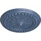 Ekena Millwork Foster Shell Ceiling Medallion (Fits Canopies up to 9 5/8"), 15 3/4"OD x 2"P, Americana Crackle CM15FOAMC - alternate 4